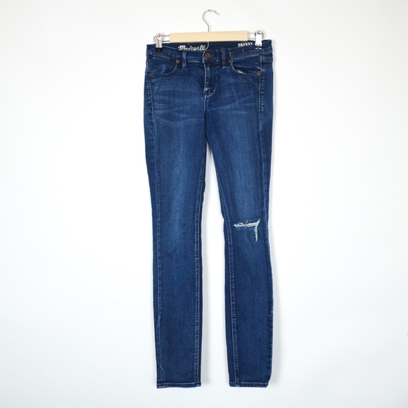 Madewell Denim - Madewell High Rise Skinny Jeans Size 26 Inseam 30"